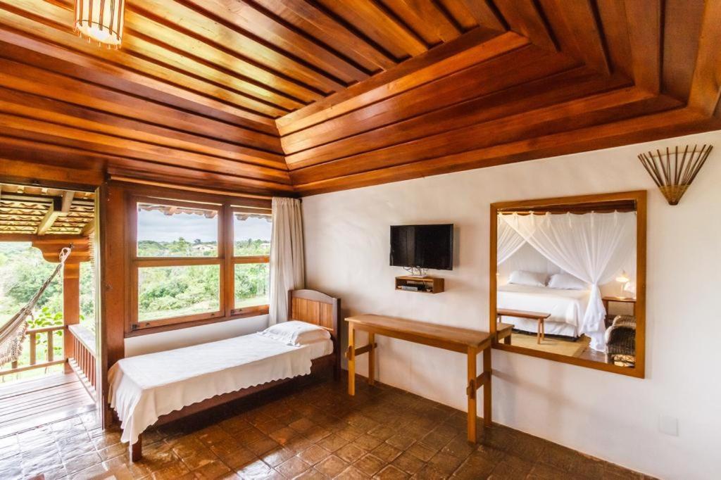 Pousada Outeiro Praia do Espelho Ngoại thất bức ảnh