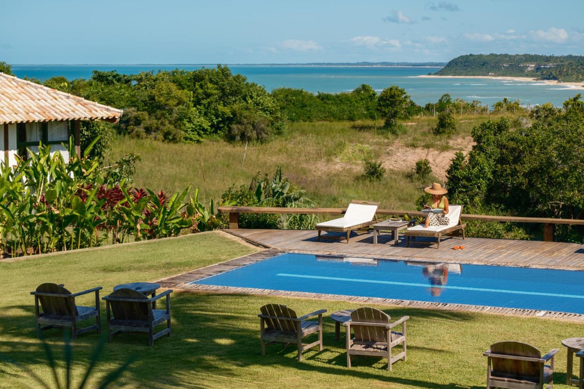 Pousada Outeiro Praia do Espelho Ngoại thất bức ảnh